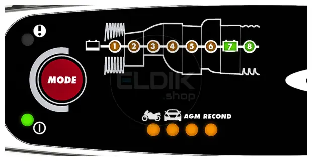 Ctek MXS5.0T Acculader, 12V - 5Ah