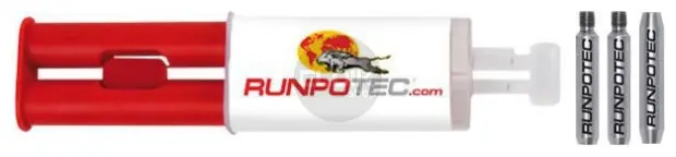 Runpotec 20385 RVS Reparatieset diam. 9mm RTG12 Glasvezel Trekveer, 4-delig