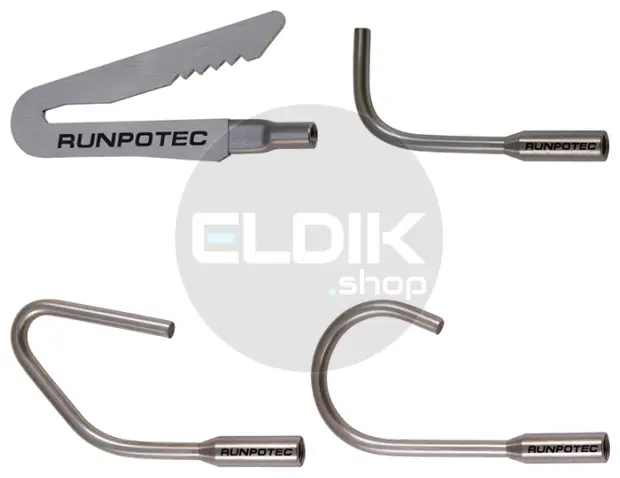 Runpotec 20614 Vanghaken Set, 4-delig