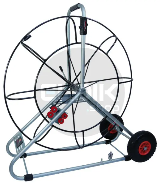 Runpotec 20497 Haspel diam. 1400mm verzinkt/gepoedercoat t.b.v.15mm Glasvezel Trekveer