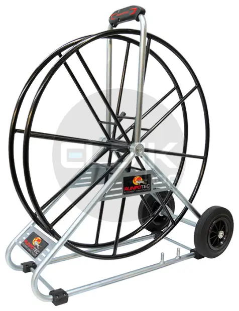 Runpotec 20526 Haspel diam. 770mm Smal verzinkt/gepoedercoat t.b.v. Polyester Touw diam.10-12mm