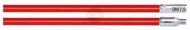 Runpotec 10045 RunpoStick rood 7,5mm 2 x 1m