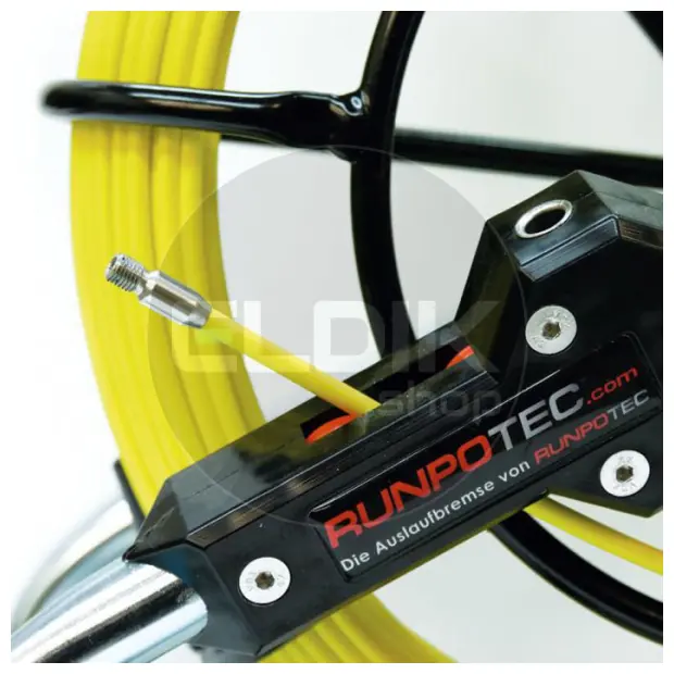 Runpotec 20250 RVS Reparatieset diam. 4,5mm Glasvezel Trekveer, 4-delig