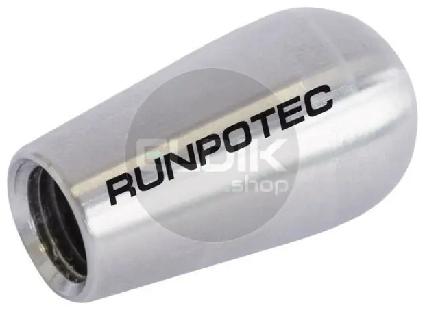 Runpotec 20409 RVS Aanvangsbolkop RTG12 inwendig - RTG6 inwendig diam.20 mm