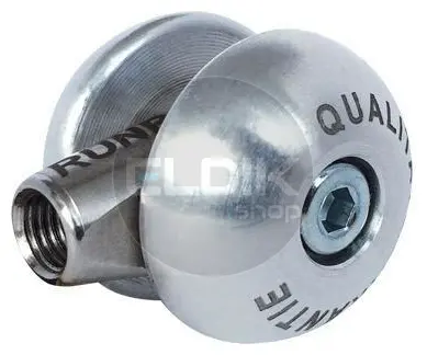 Runpotec 20279 RVS/ALU Geleiderol diam. 25mm RTG6  t.b.v. Glasvezel Trekveer 4,5 en 6mm