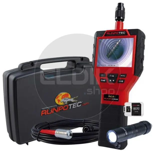 Runpotec 11137 ACTIESET Inspectiecamera RC2 30m + Runposticks - Comfort Pakket