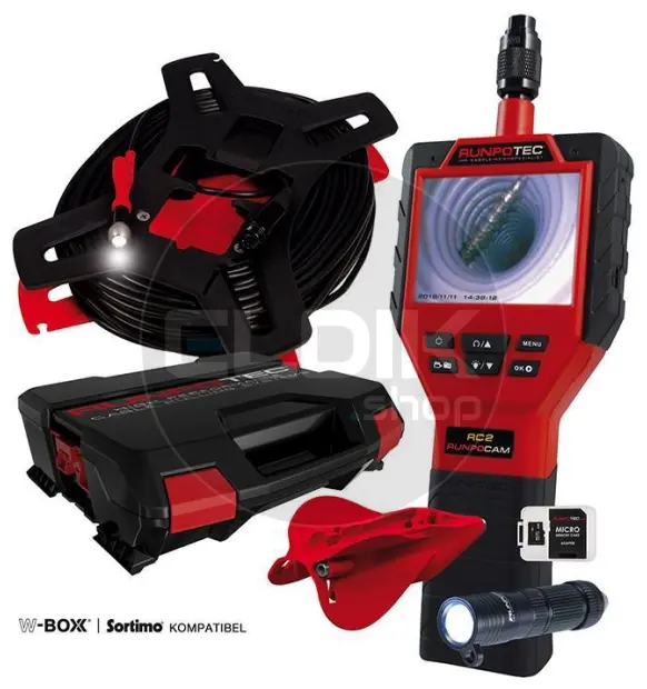 Runpotec 10139 Inspectiecamera RC2 10m incl. Koffer