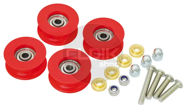Runpotec 20646 Onderdelenset t.b.v. Glasvezel Trekveer 7,5mm,9mm en 11mm