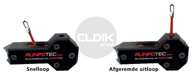 Runpotec 10050 Profi-set Glasvezel Trekveer diam. 4,5mm RTG6, 80m incl. Haspel