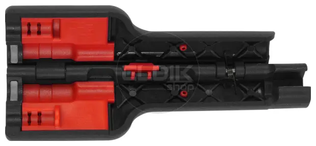 Wiha Z73200306SB Strip- en montagegereedschap  voor coaxkabel met F-stekker - 44241