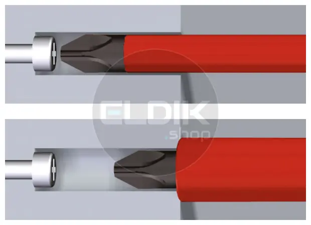 Wiha 283109022 Schroevendraaier met bitmagazijn LiftUp electric TORX® met 6 slimBits. - 41157