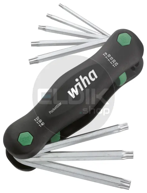 Wiha SB363P8 Multitool PocketStar TORX® 8-delig SB-versie met euroslot ophanger - 23049