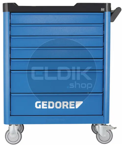 Gedore WSL L TS 147 147 Delige Gevulde Gereedschapwagen + gratis led staaflamp - 2980312