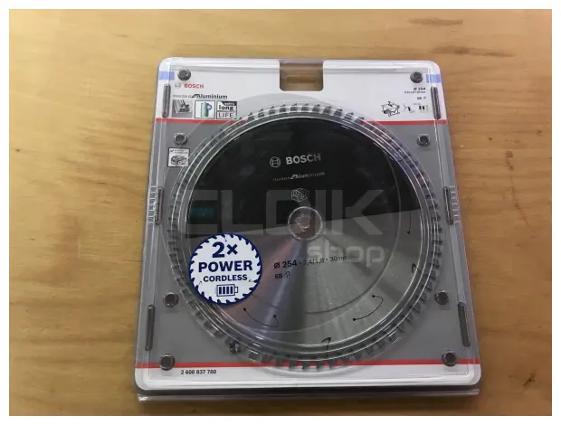Bosch 2608837780 Cirkelzaagblad voor Aluminium | 254 x 30 T68
