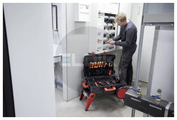 Wiha 45253 46 Delige Gevulde Gereedschapskoffer - Elektra - 9300-7010301