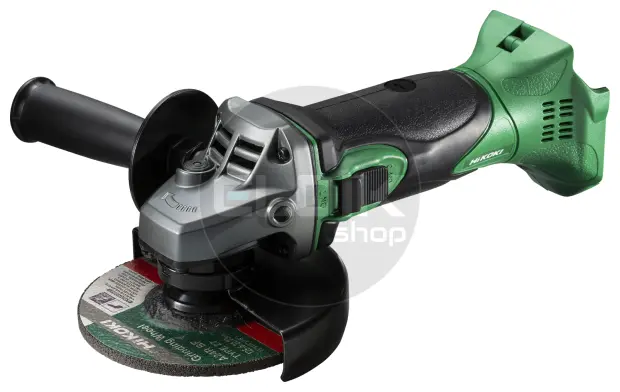 Hikoki G18DSL2W5Z Accu haakse slijpmachine - 18V / 125mm - Exclusief lader en accu's
