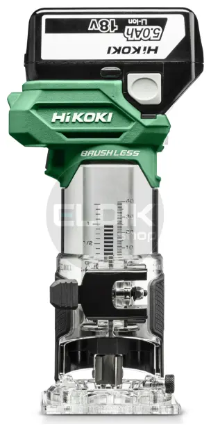 Hikoki M1808DAWPZ Accu kantenfreesmachine- 18 V / 2 x 5.0 accu's / HSC III