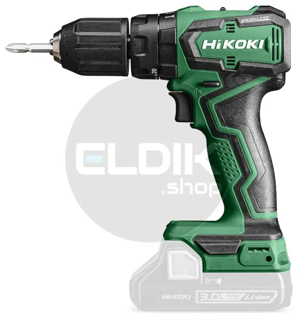 Hikoki DV18DDW2Z Accu klop-boor-schroefmachine - 18V - 55 Nm - In HSC II koffer. Exclusief accu's en lader.
