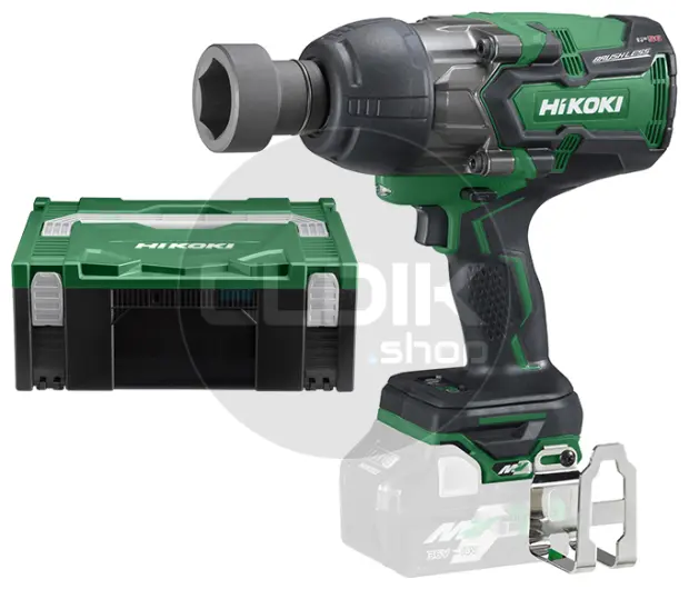 Hikoki WR36DAW2Z Accu slagmoersleutel - 36 V / 1.180 Nm / 3/4" - Exclusief lader en accu's - HSC III koffer