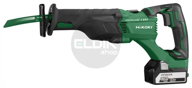 Hikoki CR18DBLWJZ Accu reciprozaag - 18V -  5.0 Ah in HSC IV koffer