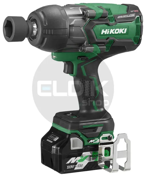 Hikoki WR36DBWRZ Accu slagmoersleutel - 36 V / 2.5 Ah / 1.130 Nm / 1/2"