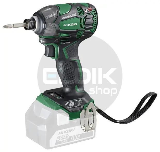 Hikoki WH18DBDL2W4Z Accu slagschroevendraaier - 18V / 207 Nm - Exclusief lader en accu's