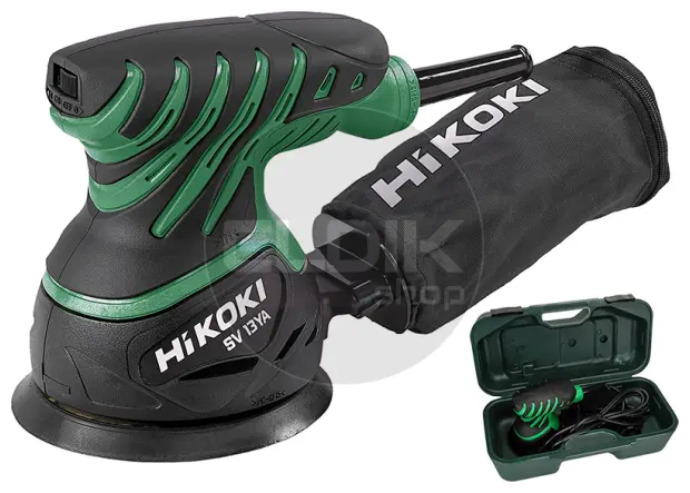 Hikoki SV13YAWBZ Excenter schuurmachine - 125 mm / 230 W - Variabel toerental - PVC koffer
