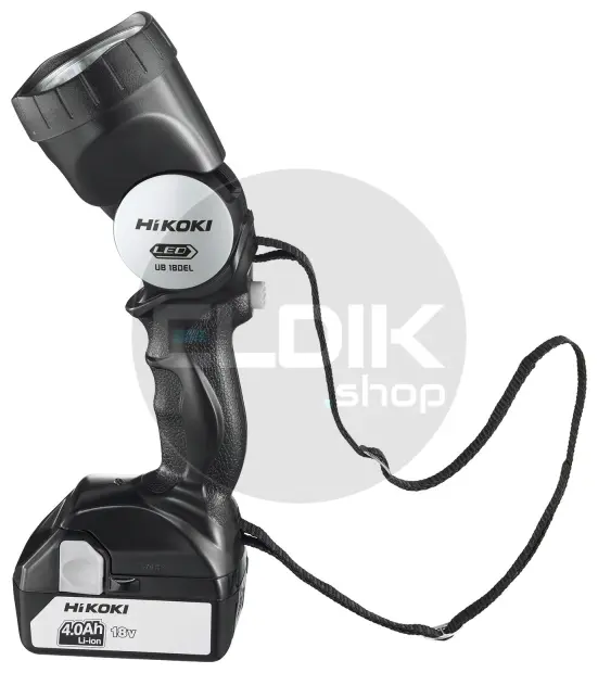 Hikoki UB18DELL0Z Oplaadbare lamp - 14,4 - 18 V - Exclusief lader en accu's