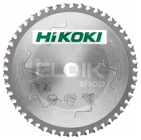 Hikoki 752470 Cirkelzaagblad HM voor Aluminium | 255 x 30 Z80