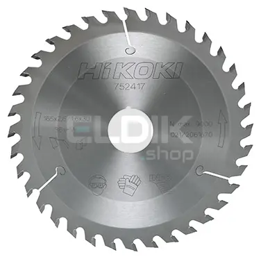 Hikoki 752438 Cirkelzaagblad HM voor Hout | 190 x 30 Z48