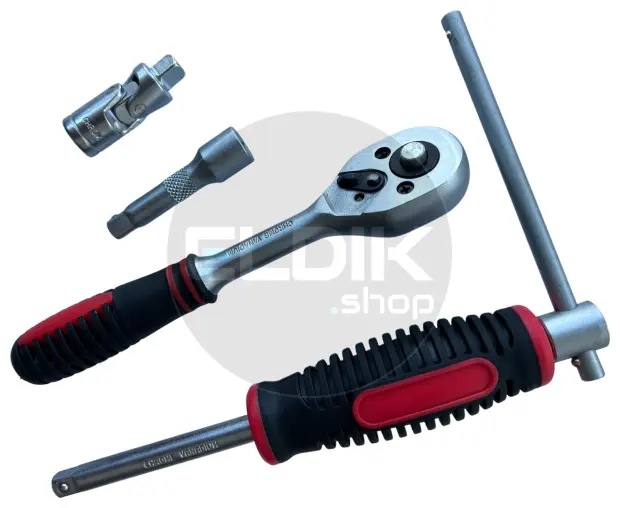 E-Tools 18 Delige Doppenset 1/4"