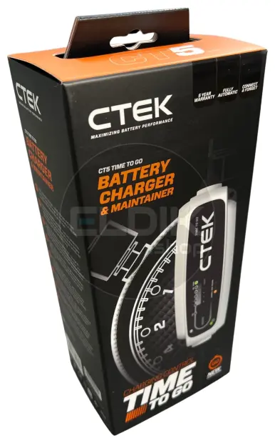 Ctek CT5 Time 2 Go Acculader 12V / 5A - CTEK040-161