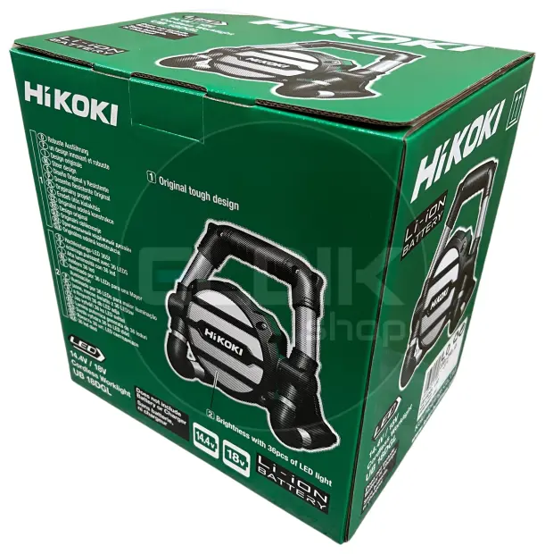 Hikoki UB18DGLL0Z Bouwlamp LED 14,4-18V - Exclusief lader en accu's