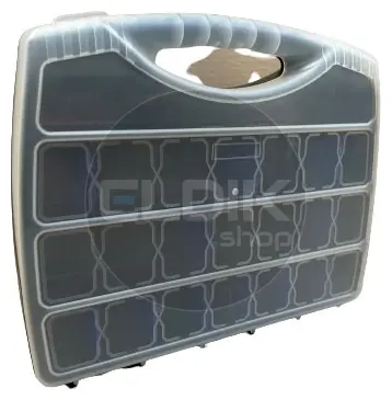 E-Tools Assortimentsdoos met 18 verdeelschotten | 320 x 265 x 50 mm