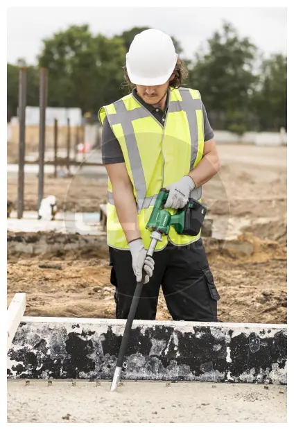 Hikoki UV3628DAW4Z Accu beton trilnaald UV3628DAW4Z - 36V - In kartonnen doos. Exclusief accu's en lader.