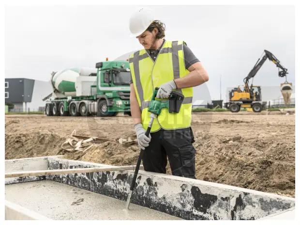 Hikoki UV3628DAW4Z Accu beton trilnaald UV3628DAW4Z - 36V - In kartonnen doos. Exclusief accu's en lader.