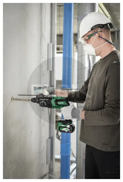 Hikoki DH36DPEW2Z Accu boorhamer - 36 V / 3.2 J - Exclusief lader en accu's - HSC IV koffer