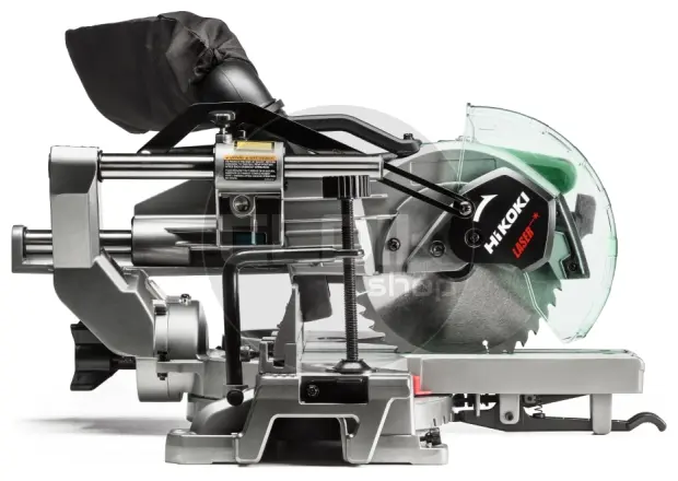 Hikoki C8FSHGWAZ Afkortzaagmachine met laser - 1.100 W - 216 mm