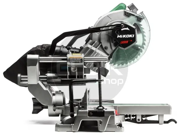 Hikoki C8FSHGWAZ Afkortzaagmachine met laser - 1.100 W - 216 mm