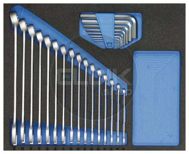 Gedore TS 147 Set van 4 modules in Foam Inlays | 147 Delig - 2955997