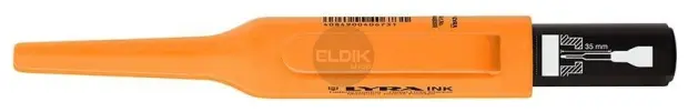 Lyra 4480099 Markeerstift voor diepe gaten, zwart