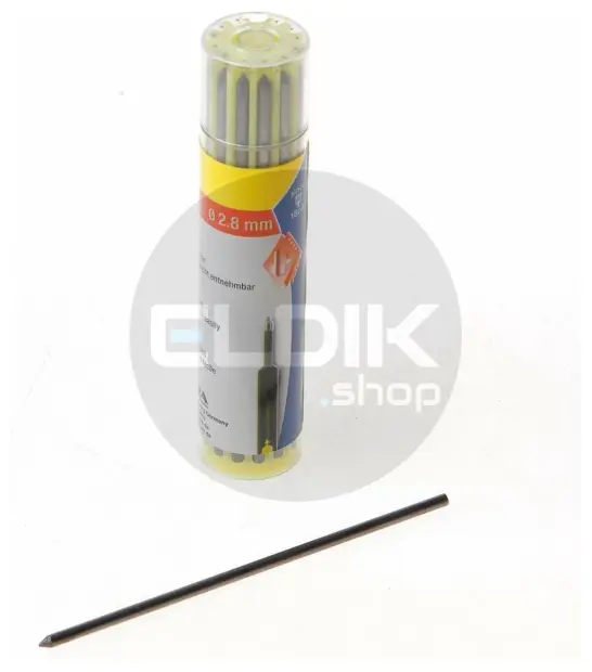 Lyra 4499102 Dry reservestiftjes, zwart (2B) / pak a 12 stuks