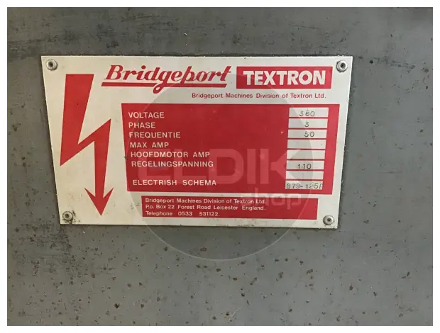 Bridgeport Interact 1 Freesmachine (gebruikt)