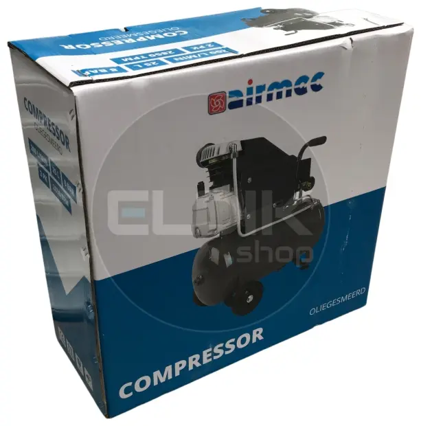 Airmec KA 25200 Oliegesmeerde Compressor 8 bar | 25l - 565025200