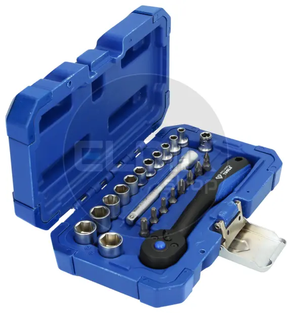 Brilliant Tools BT020023 23 Delige Doppenset 1/4"