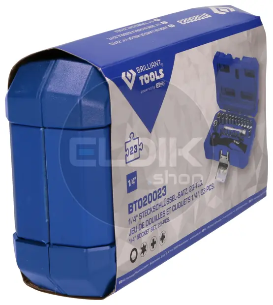 Brilliant Tools BT020023 23 Delige Doppenset 1/4"