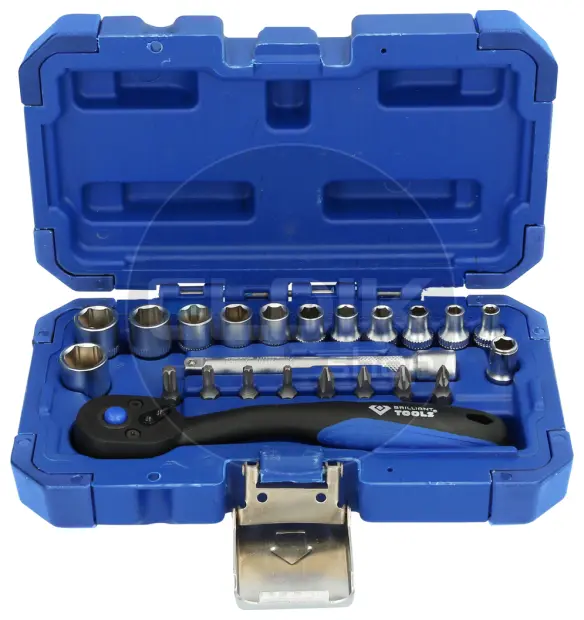 Brilliant Tools BT020023 23 Delige Doppenset 1/4"