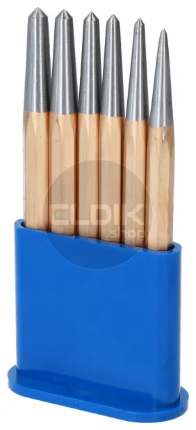 Brilliant Tools BT085080 Centerpuntset, 6-dlg