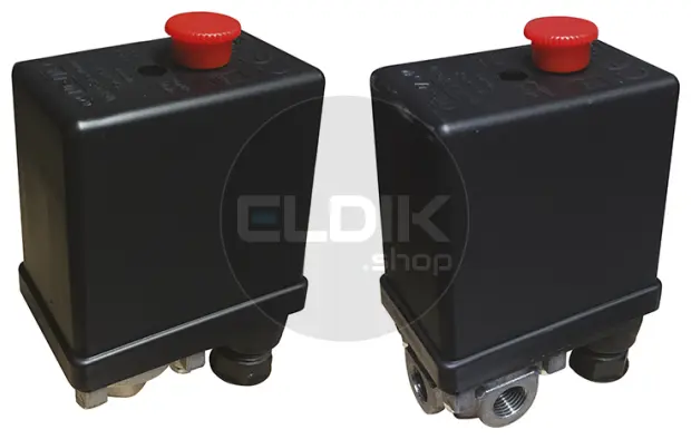 25510 Drukschakelaar 230v - 1 uitgang 1/4" - 566060100