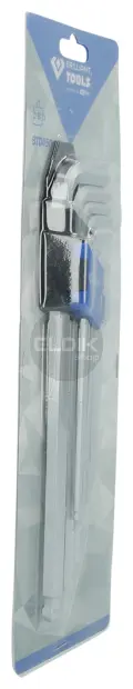 Brilliant Tools BT045019 Haakse stiftsleutelset, 9-dlg, inbusprofiel, lang